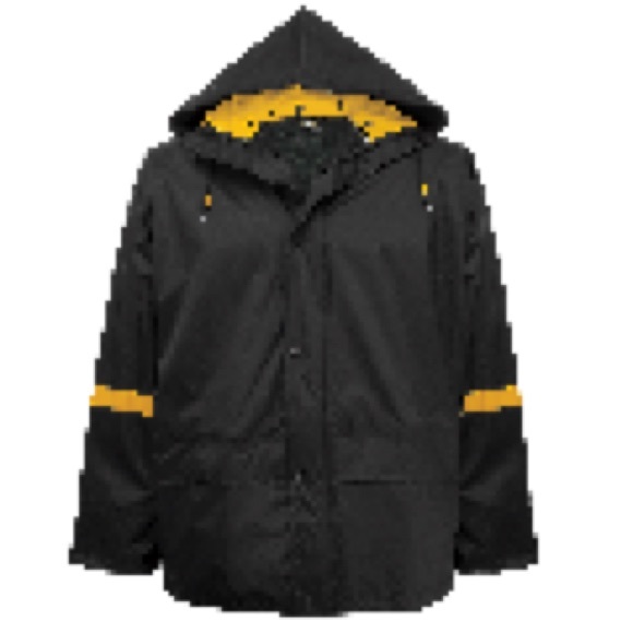 FrogWear®  Global Glove Premium Nylon Rain jacket - Picture 3 of 8